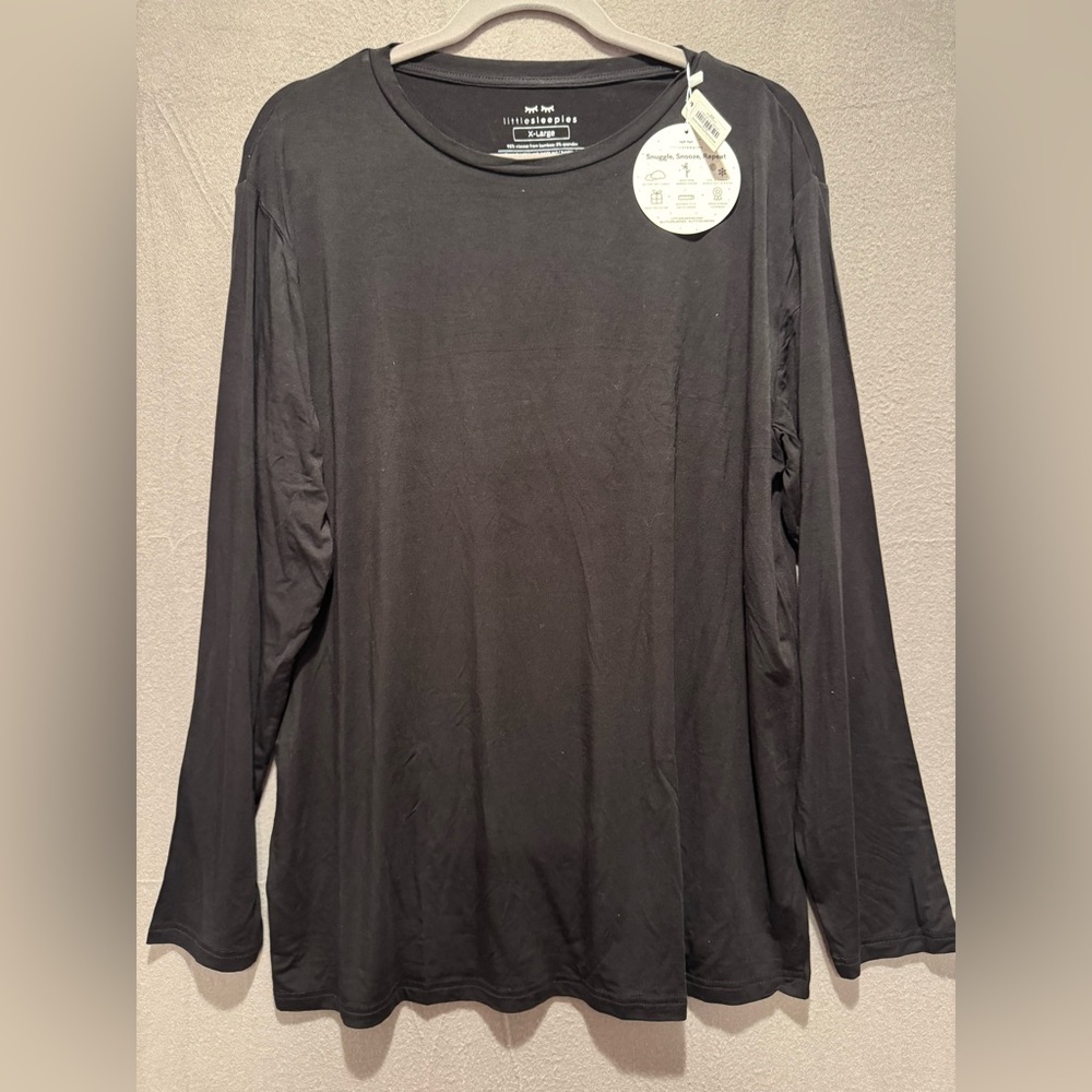 Little Sleepies Black Long Sleeve Top